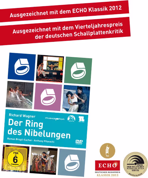 Bild über ECHO Klassik- und Schallplattenkritk-auszeichnungen für die DVD 'Der Ring des Nibelungen'